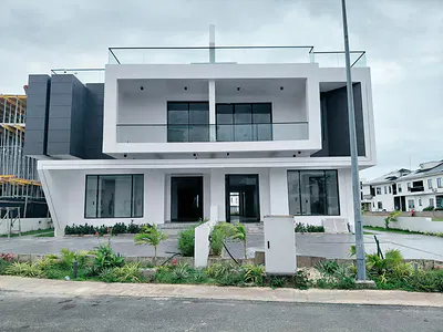 Exquisite 5 Bedroom Semi-Detached Duplex with Cinema & Pool — Lekki, Lagos