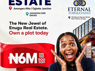 Affordable Residential Estate Land — Ogbeke Junction, Enugu, Enugu