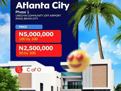 Residential Land — Ureghin Community, Off Airport Road, Benin, Oredo, Edo