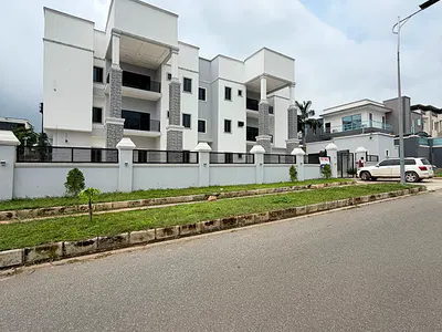Newly Built 3 Bedroom Flat with BQ — Guzape District, Abuja