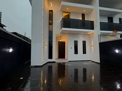 4 Bedroom Semi-Detached Duplex with Cinema — Woji, Port Harcourt, Rivers