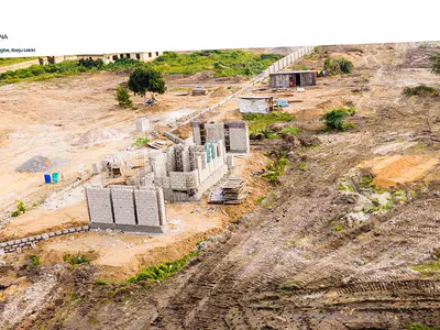 A Land Measuring 1009SQM in. Well Secured Estate — Sangotedo, Ajah Lekki Lagos, Lekki, Lagos