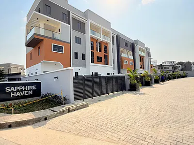 Newly Built 4 Bedroom Maisonette with BQ — Opebi, Ikeja, Lagos