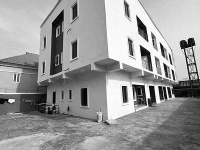 Clean Standard 2 Bedroom Apartment with Double Balcony. — Lekki, Lagos
