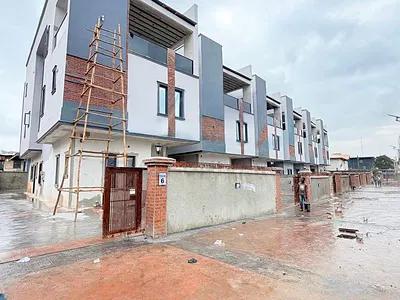 Newly Built 5 Bedroom Fully Detached Duplex with BQ — Opebi, Ikeja, Lagos