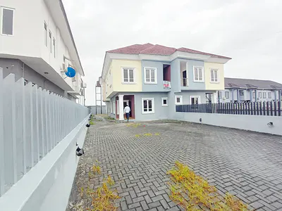4 Bedroom Semi-Detached Duplex with 2 Rooms BQ — Ajah, Lagos