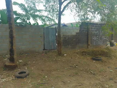 A Plot of Land — Adisa Idowu Close, Omoniyi Lawal Street, by Sawmill, via Ait Road., Alagbado, Ifako-Ijaiye, Lagos