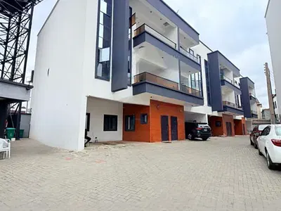Newly Built 4 Bedroom Terrace Duplex with BQ — Allen, Ikeja, Lagos