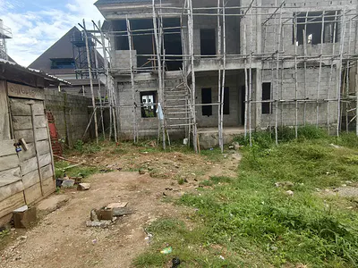 Carcass 4 Bedroom Detached Duplex with BQ — Asokoro District, Abuja