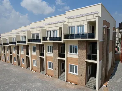 4-Bedroom Terraced Duplex — Tarred Road, Guzape District, Abuja