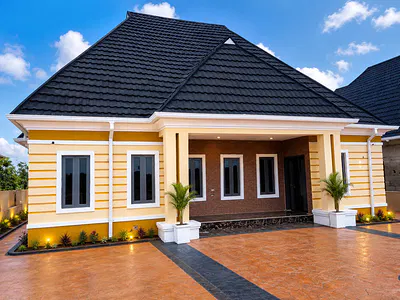 Beautiful and Luxurious 3 Bedroom Bungalow +BQ in a Prime Location — Mowe Town, Ogun