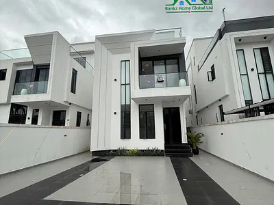 Contemporary 5 Bedroom Duplex with a BQ — Lekki Phase 1, Lekki, Lagos