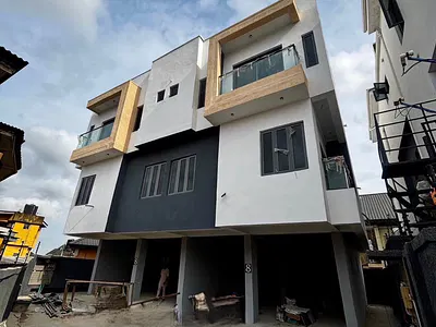 Finely Crafted 4 Bedrooms Semi Detached Duplex + BQ — Maryland, Lagos