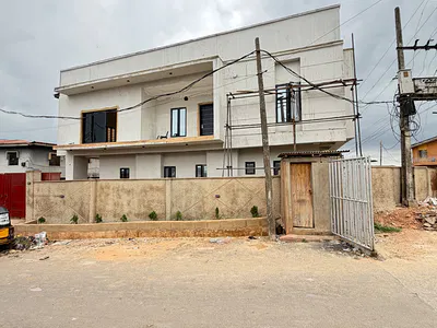 Corner Piece Luxuriously Finished 4 Bedroom Fully Detached Duplex + BQ — Ifako-Ijaiye, Lagos