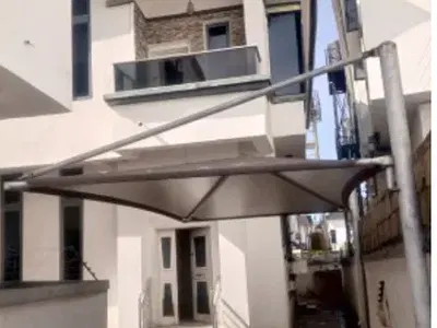4 Bedroom Semi Detached Duplex- Renovation Ongoing — In a Call to Access Estate Close to the Express., Ikota, Lekki, Lagos