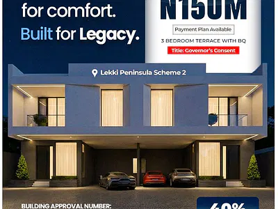3 Bedroom Terrace Duplex + BQ Installment Payment Plan Available — Lekki Peninsula Scheme 2, Ibeju, Lagos