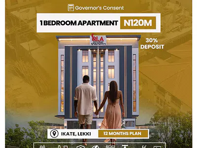 Off-Plan 2 Bedroom Flat with 12 Months Payment Plan — 13, Yemi Adetayo Link Road, Ilasan, Ikate, Lekki, Lagos