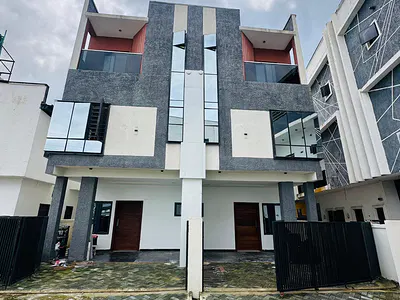 Three Bedroom Semi Detached Duplex with Excellent Finishing — Atican Beach Estate, Ajah, Lagos