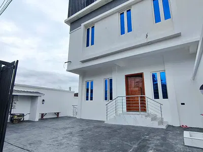 Brand New 4 Bedroom Semi-Detached Duplex with BQ — Opebi, Ikeja, Lagos