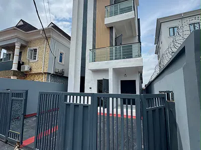 Brand New 3-Bedroom Apartment with Communal Pool in a Secure Estate — Gbagada, Lagos