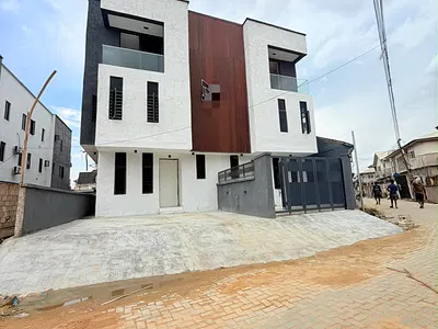 Brand New 4 Bedroom Semi-Detached Duplex in a Well Secure Estate — Gbagada, Lagos