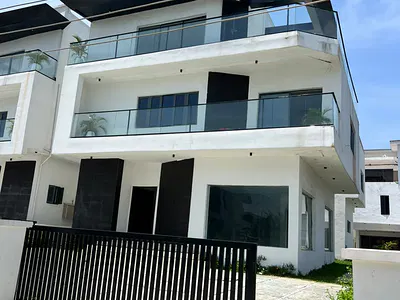 5 Bedroom Detached Duplex with Cinema — Newly Built, Access Code Estate, Rooftop Terrace, Cinema, BQ, En-Suite, Ikota, Lekki, Lagos