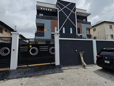 Brand New 4 Bedroom Semi-Detached Duplex + BQ in a Secure Estate — Harmony Estate, Gbagada, Lagos