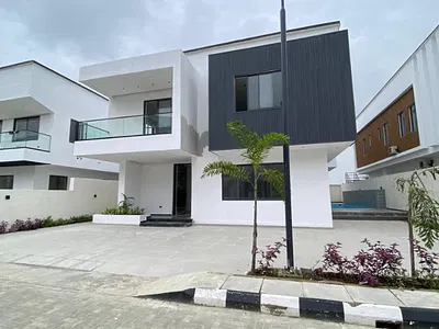 An Amazing 4 Bedroom Fully Detached Duplex with- BQ- Pool - — Lekki, Lagos