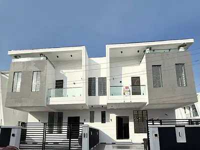 Brand New 4 Bedroom Duplex with BQ — Located Inside Clean and Secured Estate, Sangotedo, Ajah, Lagos