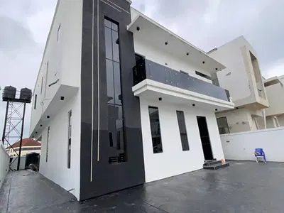 A Refined 5 Bedroom Fully Detached Duplex with BQ + Swimming Pool — Lekki, Lagos