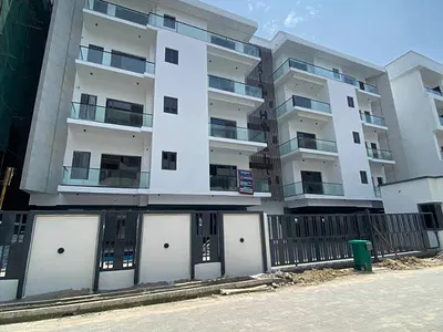 A Lovely 2 Bedroom Apartment with Elevator, Gym, Swimming Pool — Lekki, Lagos