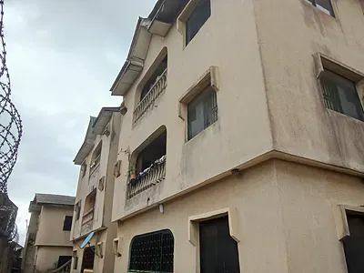 Building Consist of Nine Flat with C of O — Off LASU Ojo Road Igando Lagos, Igando, Alimosho, Lagos