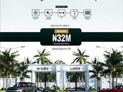 500SQM Residential Land — Ibeju Lekki, Lagos
