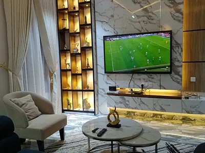 Furnished Mini Flat with Personal Kitchen — Osapa London Estate, Lekki, Lagos