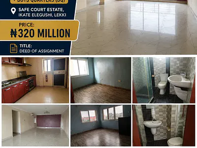 4 Bedroom Flat — Ikate Elegushi, Lekki, Lagos