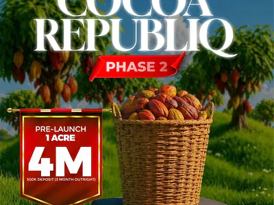 One Smart Investment, a Lifetime Potential, Invest Into Cocoa Farmland — Cocoa Republiq, We Plant, While You Earn., Obafemi Owode, Ogun