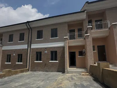 New 3 Bedroom Semi Det Duplex+bq — Apo, Abuja