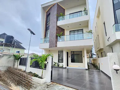 Smart Luxury 5 Bedroom Fully Detached Duplex with Swimming Pool — Orchid Road, Lekki, Lagos