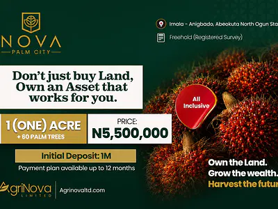 Farm Land - Oil Palm Investment — Imala- Anigbado, Abeokuta North, Ogun