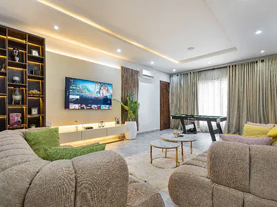 3-Bedroom Furnished Apartment with Pool — Lekki Phase 1, Lekki, Lagos