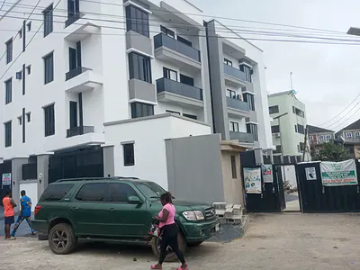A Newly Built 5 Numbers of 3 Bedroom Flats — Adeleke Street, Off Allen Avenue, Ikeja, Lagos, Allen, Ikeja, Lagos