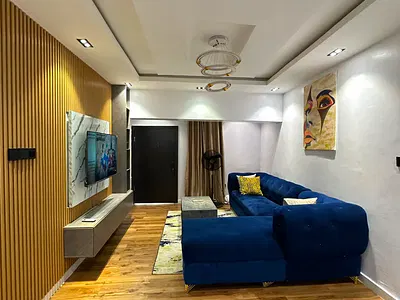 Stylish 2BR Retreat Pool, Rooftop & Near Airport — Mende, Maryland, Lagos