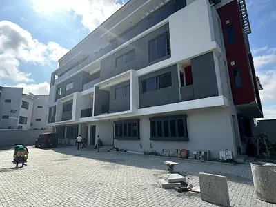 Exquisitely Finished Serviced 4 Bedroom Terrace with a Room BQ — Lekki, Lagos