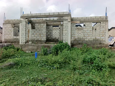 5 Bedroom Detached Duplex Carcass — Dorita Estate Pyakasa Road, Pyakasa, Lugbe District, Abuja
