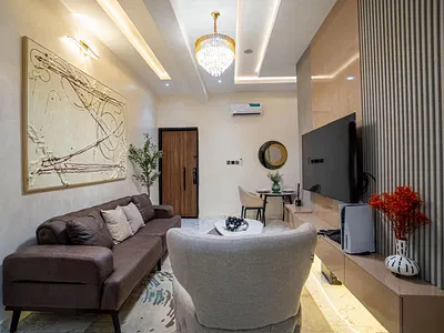 Furnished & Serviced 2 Bedroom Apartment — Chevron Drive, Lekki Expressway, Lekki, Lagos