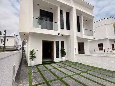Beautiful Luxurious Juicy 4bedroom Terrace Duplex — Off Abraham Adesanya Estate Ajah, Ajah, Lagos