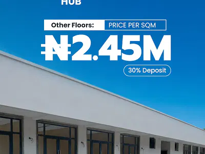 24SQM SQM Commercial Space in a Busy Environment — 3 Minutes Walk to Ajah Under Bridge, Ajah, Lagos