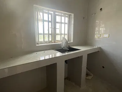 Brand New Exquisitely Built Modern Kitchen & Tiles Upstairs N Downstai — Badore, Ajah, Lagos