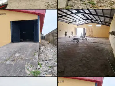 Warehouse with Office Space and BQ — Okun-Ajah, Ajah, Lagos