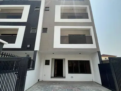 Newly Built Self Serviced 4 Bedroom Terrace Duplex with BQ — Lekki, Lagos